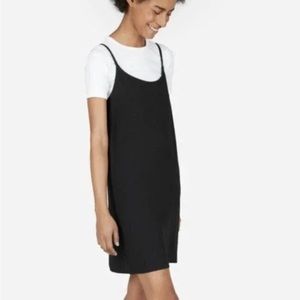 Everlane Black Triacetate Dress- Adjustable Straps